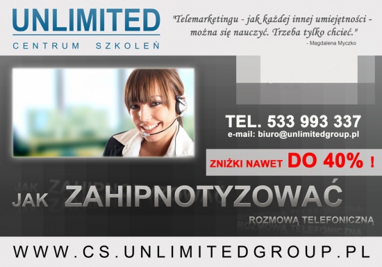Szkolenie, kurs dla telemarketera z rozmów telefonicznych Lublin